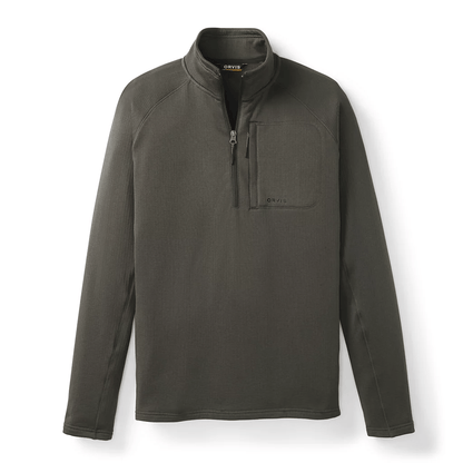 Orvis Men's Horseshoe Hills Fleece 1/4-Zip Orvis Slate/Black / M Men's Pullovers Rivers and Glen Trading Co