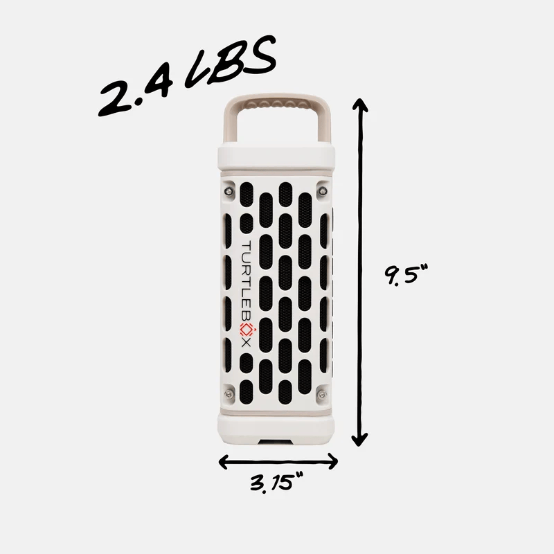 Turtlebox Ranger Speaker Turtlebox Ivory Turtlebox Speakers Rivers and Glen Trading Co