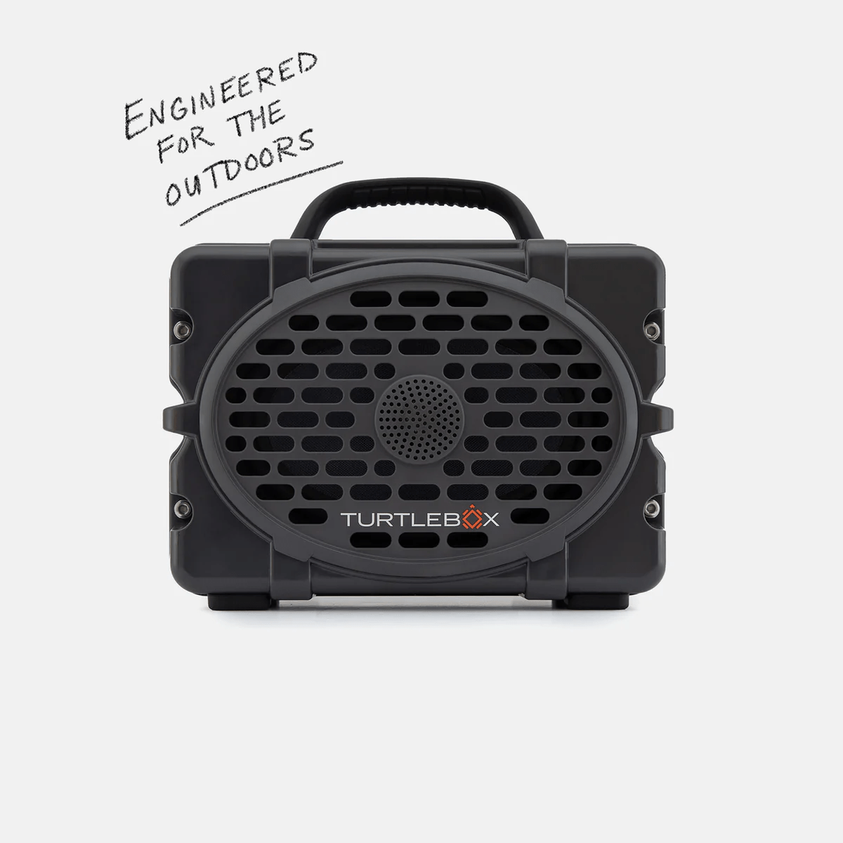 Turtlebox Gen 3 Speaker Turtlebox Charcoal Gray Speakers Rivers and Glen Trading Co