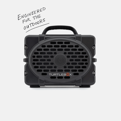 Turtlebox Gen 3 Speaker Turtlebox Charcoal Gray Speakers Rivers and Glen Trading Co