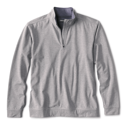 Orvis On The Move 1/4 Zip Sweatshirt Orvis Grey / L Men's Pullovers Rivers and Glen Trading Co