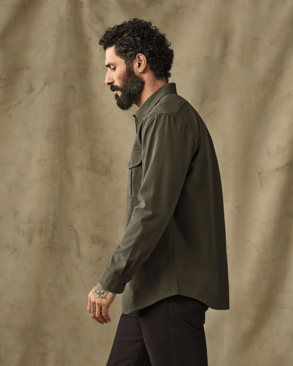 Filson Moleskin Guide Shirt Filson Men's Long Sleeve Button Down Shirts Rivers and Glen Trading Co