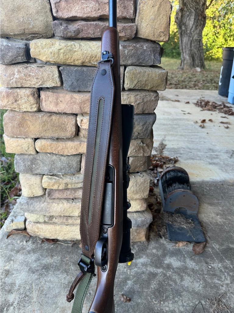 Woodley Leather Sling Woodley Co Rifle Sling Rivers and Glen Trading Co