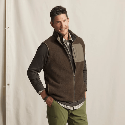 Orvis Men's Mad River Sherpa Vest Orvis Men's Vests Rivers and Glen Trading Co