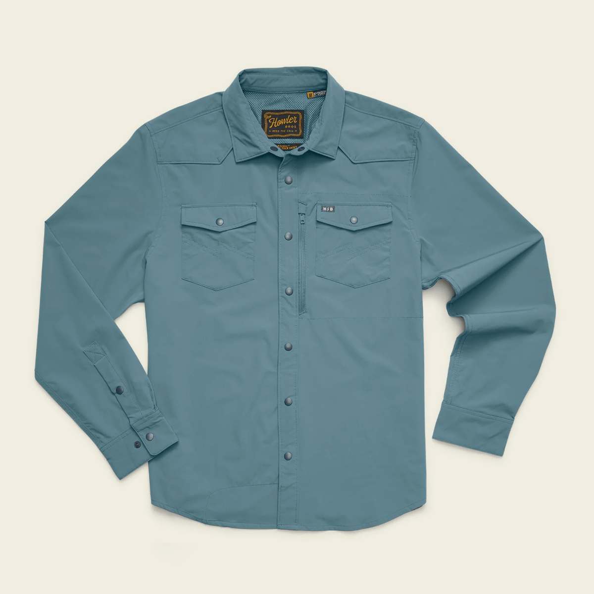 Howler Brothers Emerger Tech Long Sleeve Howler Brothers Men's Long Sleeve Button Down Shirts Rivers and Glen Trading Co