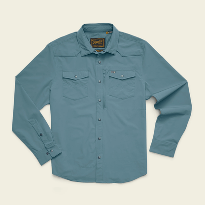 Howler Brothers Emerger Tech Long Sleeve Howler Brothers Men's Long Sleeve Button Down Shirts Rivers and Glen Trading Co