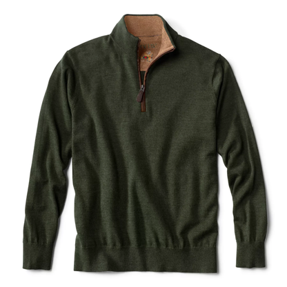 Merino Wool Quarter-Zip Sweater 2.0 - Rivers & Glen Trading Co.