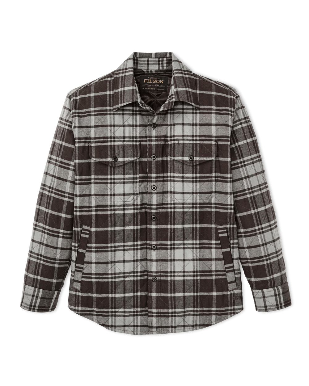 Filson Insulated Flannel Jac-Shirt Filson Men's Long Sleeve Button Down Shirts Rivers and Glen Trading Co