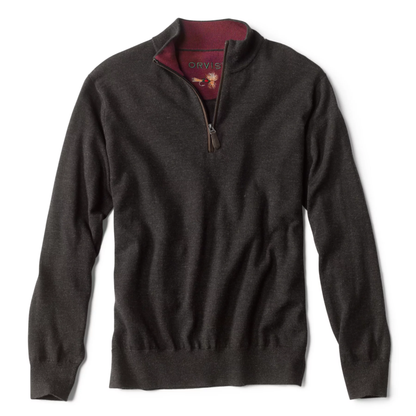 Merino Wool Quarter-Zip Sweater 2.0 - Rivers & Glen Trading Co.