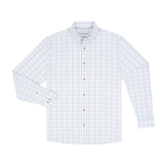Poncho The Croaker Poncho Men's Long Sleeve Button Down Shirts Rivers and Glen Trading Co