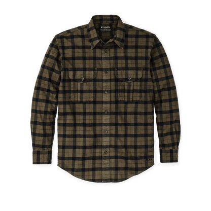 Filson Alaskan Guide Shirt Filson Otter Green/Black Plaid / XL Men's Long Sleeve Button Down Shirts Rivers and Glen Trading Co