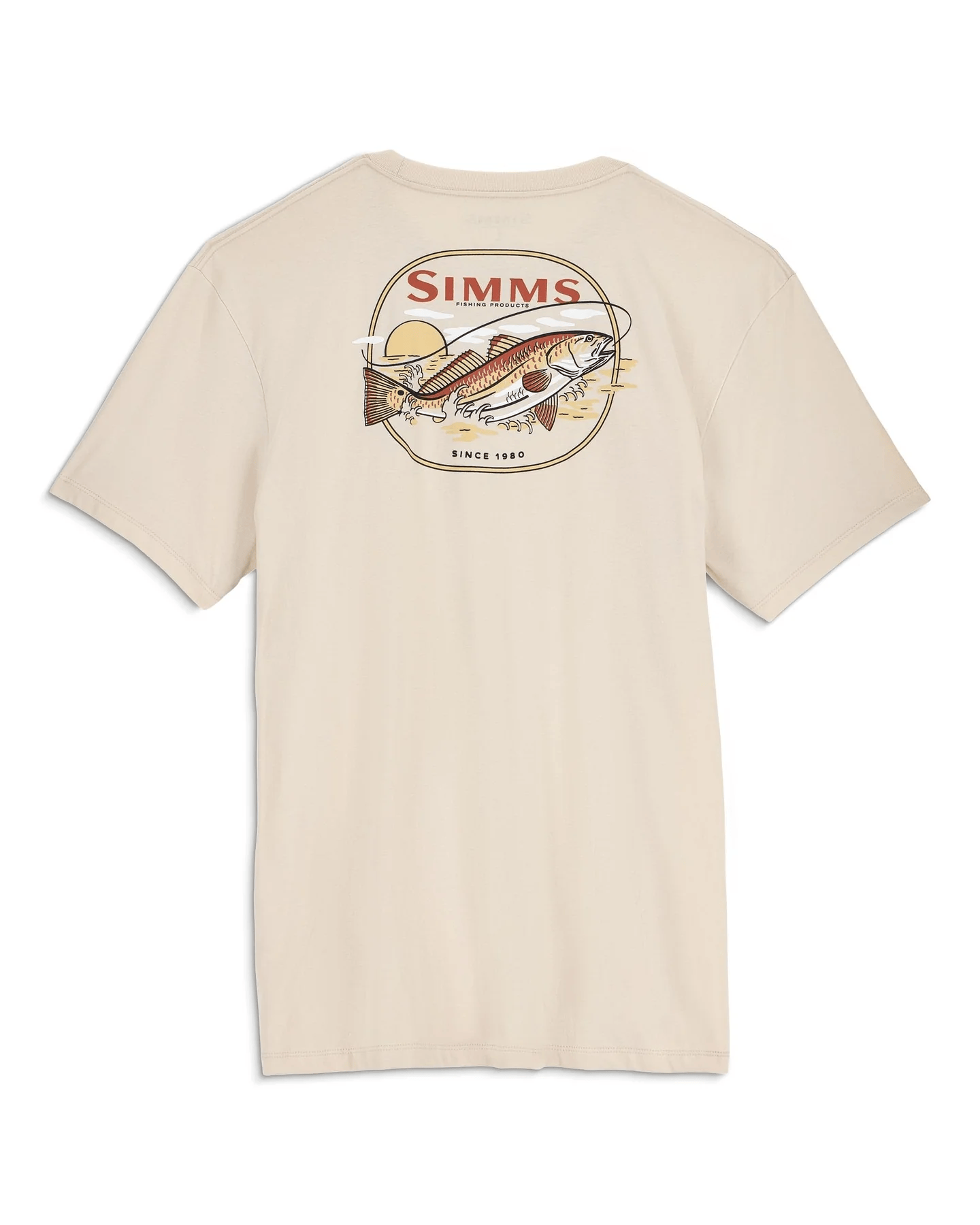 Simms Redfish T-Shirt Simms Short Sleeve Tee Shirts Rivers and Glen Trading Co