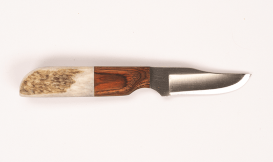 Anza 10F WK UP-Walnut-Elk Anza Knives Knives Rivers and Glen Trading Co