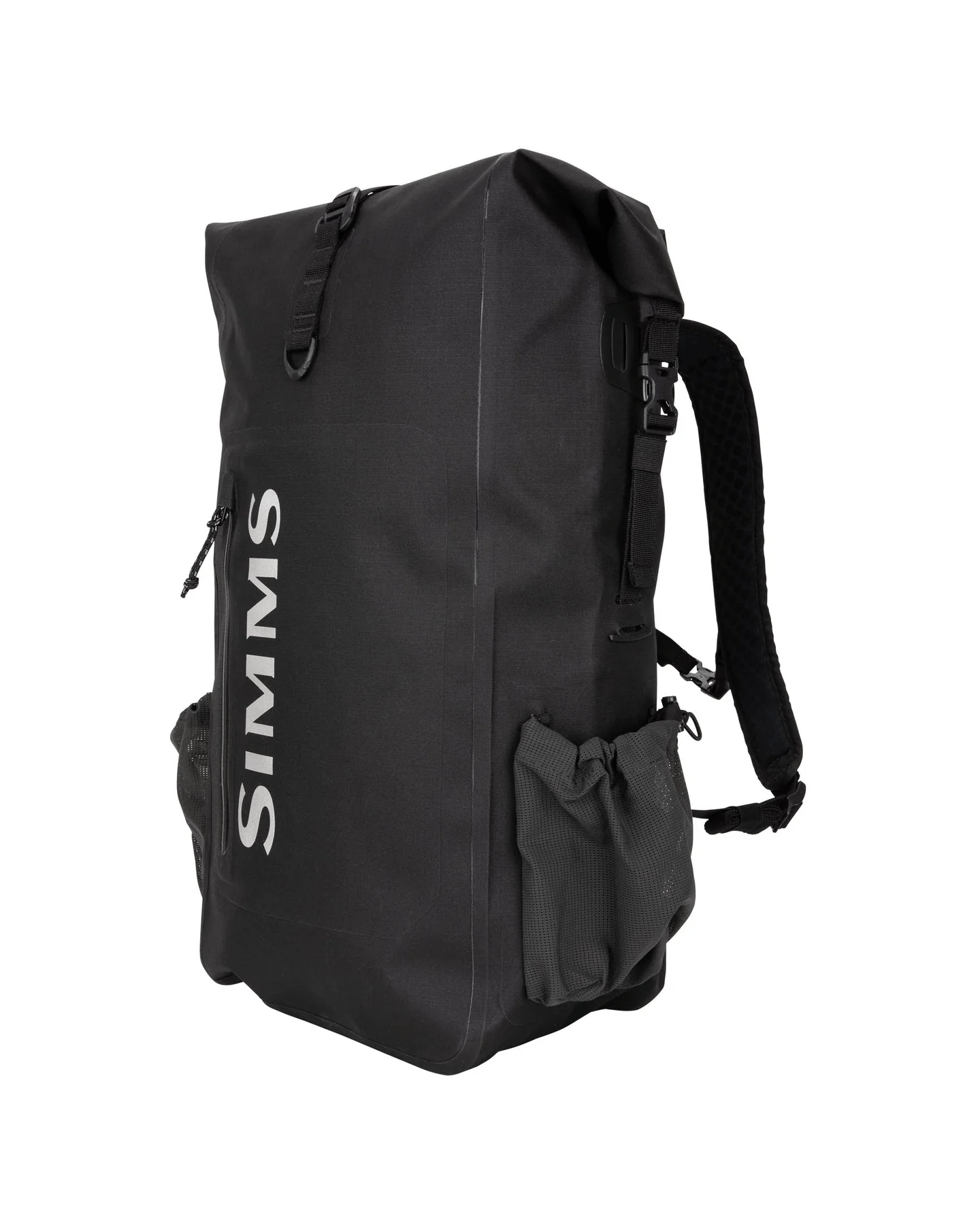 Simms Dry Creek Rolltop Backpack Simms Black Luggage Rivers and Glen Trading Co