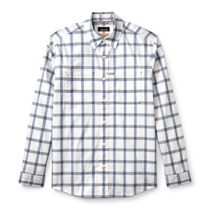 Orvis River Guide Long-Sleeve Shirt 2.0 Orvis Blue Haze/White / L Men's Long Sleeve Button Down Shirts Rivers and Glen Trading Co