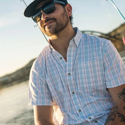 Poncho The Mullet Poncho Men's Short Sleeve Button Down Shirts Rivers and Glen Trading Co