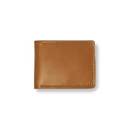 Filson Bridle Leather Bi-fold Wallet Filson Tan Leather Wallets Rivers and Glen Trading Co