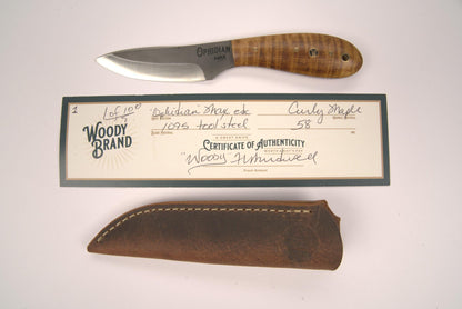 Woody Handmade Cutlery Ophidian Max EDC Woody Handmade Cutlery Knives Rivers and Glen Trading Co