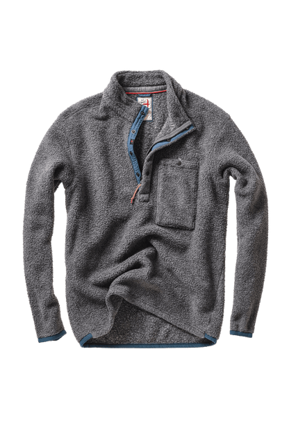 Relwen Wooly Shag Snap-Zip Relwen Light Charcoal Heather / XXL Men's Pullovers Rivers and Glen Trading Co
