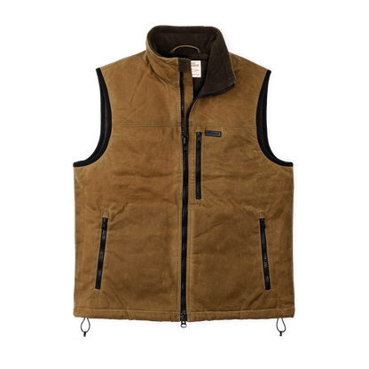 Filson Tin Cloth Insulated Vest Filson Dark Tan / L Men's Vests Rivers and Glen Trading Co
