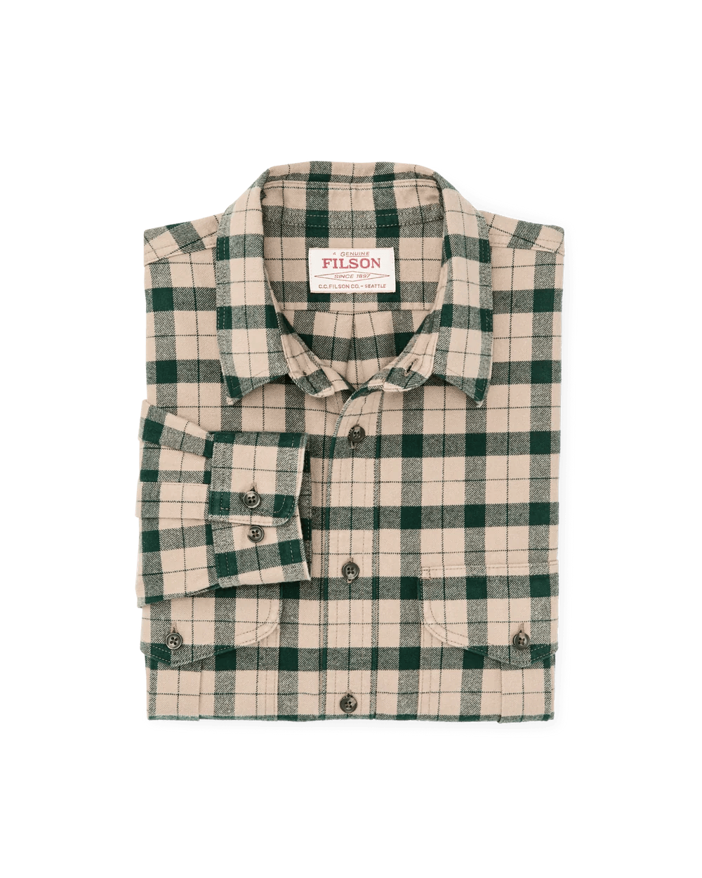 Filson Alaskan Guide Shirt Filson Men's Long Sleeve Button Down Shirts Rivers and Glen Trading Co