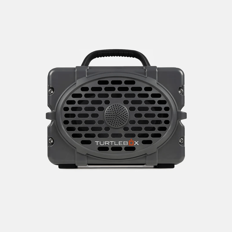 Turtlebox Original Gen 3 Speaker Turtlebox Gray Turtlebox Speakers Rivers and Glen Trading Co