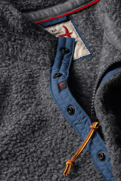 Relwen Wooly Shag Snap-Zip Relwen Men's Pullovers Rivers and Glen Trading Co