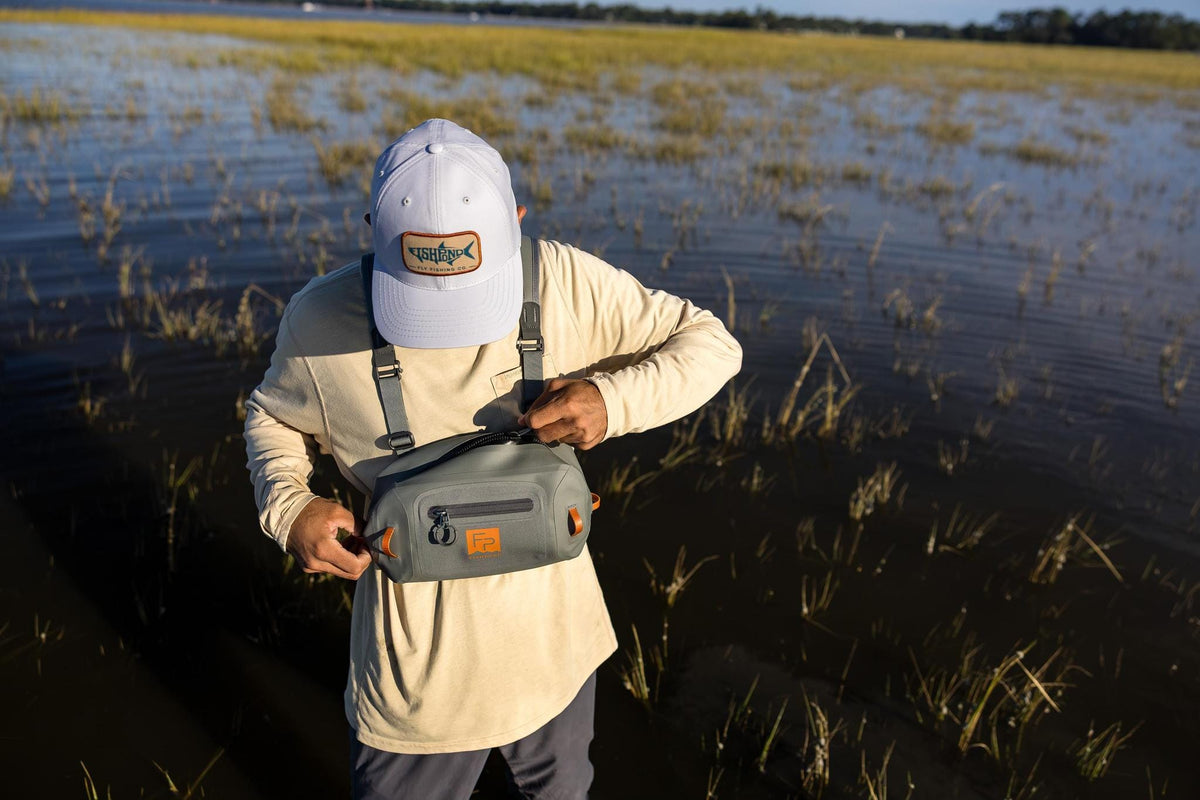 Fishpond Thunderhead HD Chest Pack Fishpond Overcast Grey Luggage Rivers and Glen Trading Co