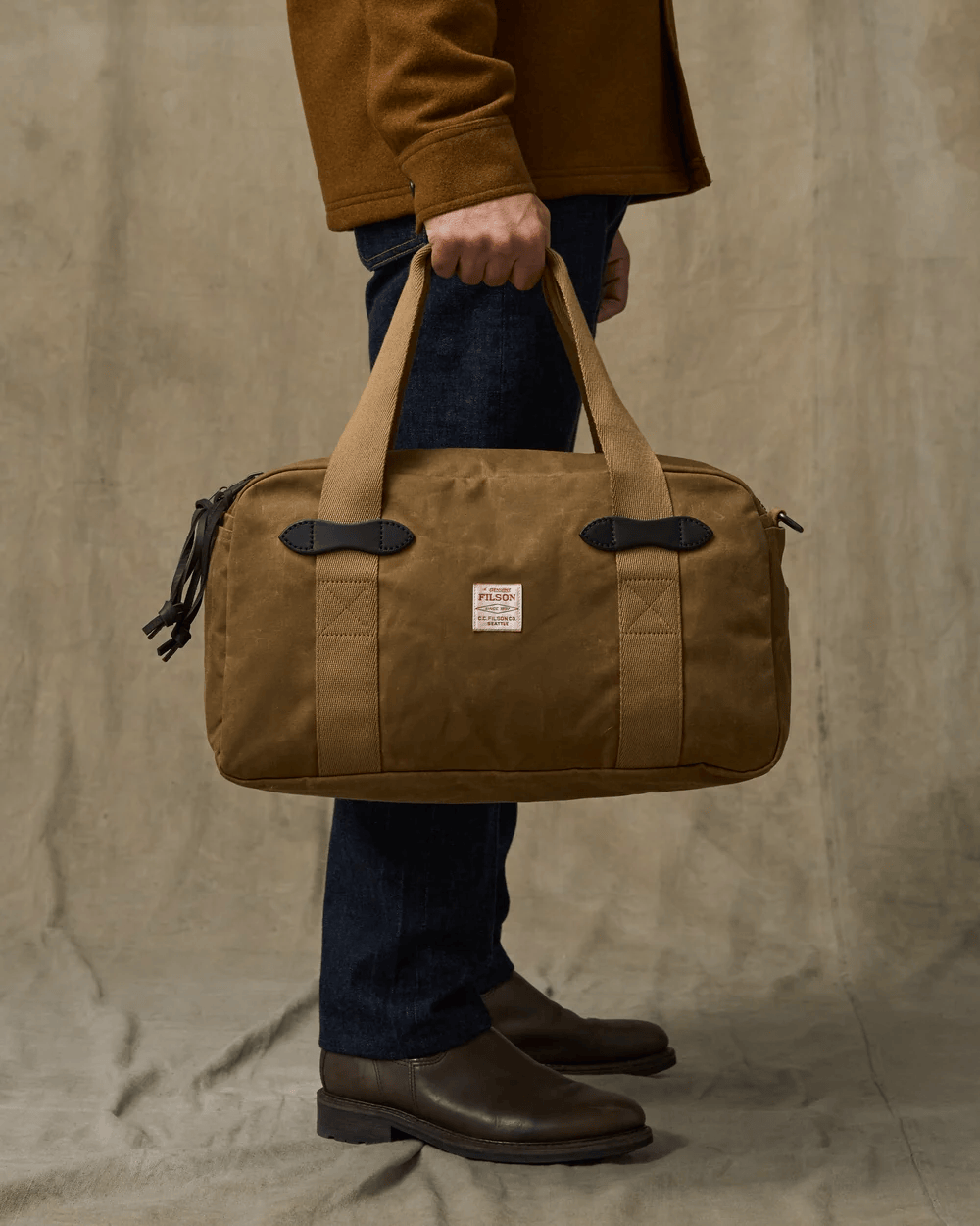 Filson Tin Cloth Small Duffle Bag Filson Luggage Rivers and Glen Trading Co
