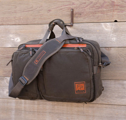 Fishpond Boulder Briefcase Peat Moss - Rivers & Glen Trading Co.