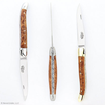 Forge de Laguiole Tradition 11 cm Thuya Burl