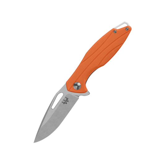 Williams RX Flipper Knife Williams Knife Orange/Matte Stainless Knives Rivers and Glen Trading Co