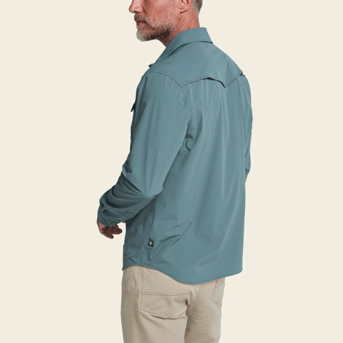 Howler Brothers Emerger Tech Long Sleeve Howler Brothers Men's Long Sleeve Button Down Shirts Rivers and Glen Trading Co