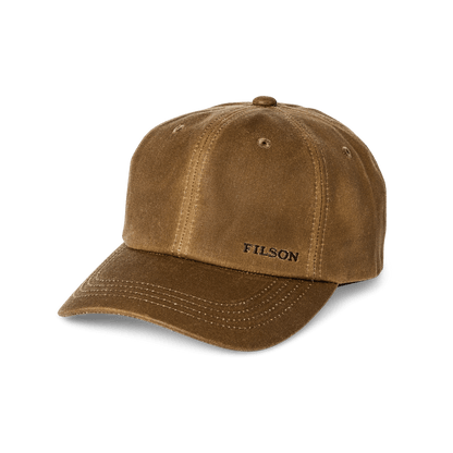 Filson Oil Tin Low Profile Logger Cap Filson Tan Headwear Rivers and Glen Trading Co