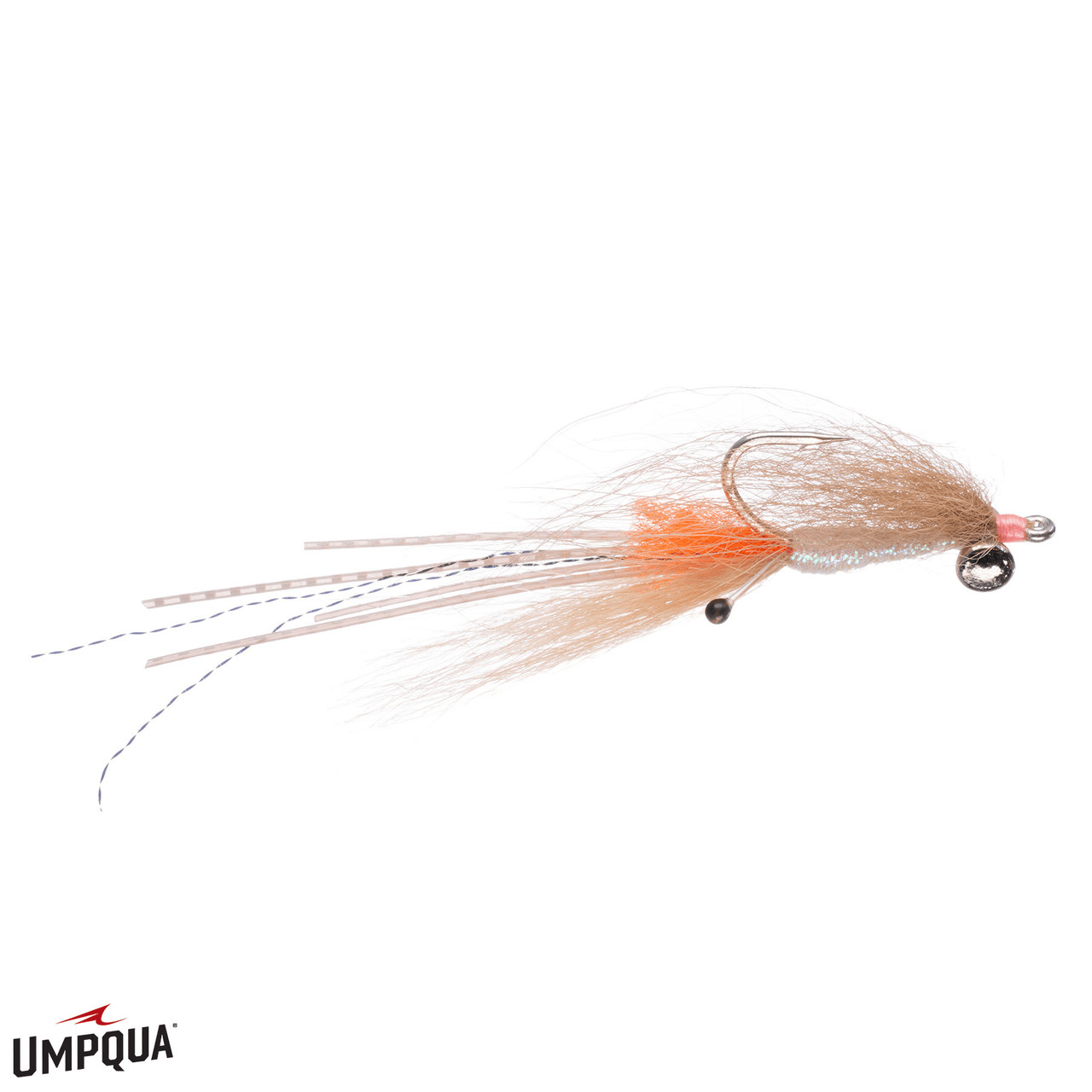 Umpqua Spawning Shrimp Lead Eye Umpqua Tan / 04 Flies Rivers and Glen Trading Co