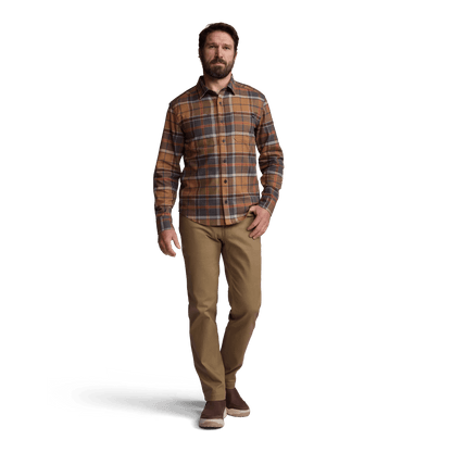 Sitka Ashland Lightweight Flannel Shirt Sitka Men's Long Sleeve Button Down Shirts Rivers and Glen Trading Co