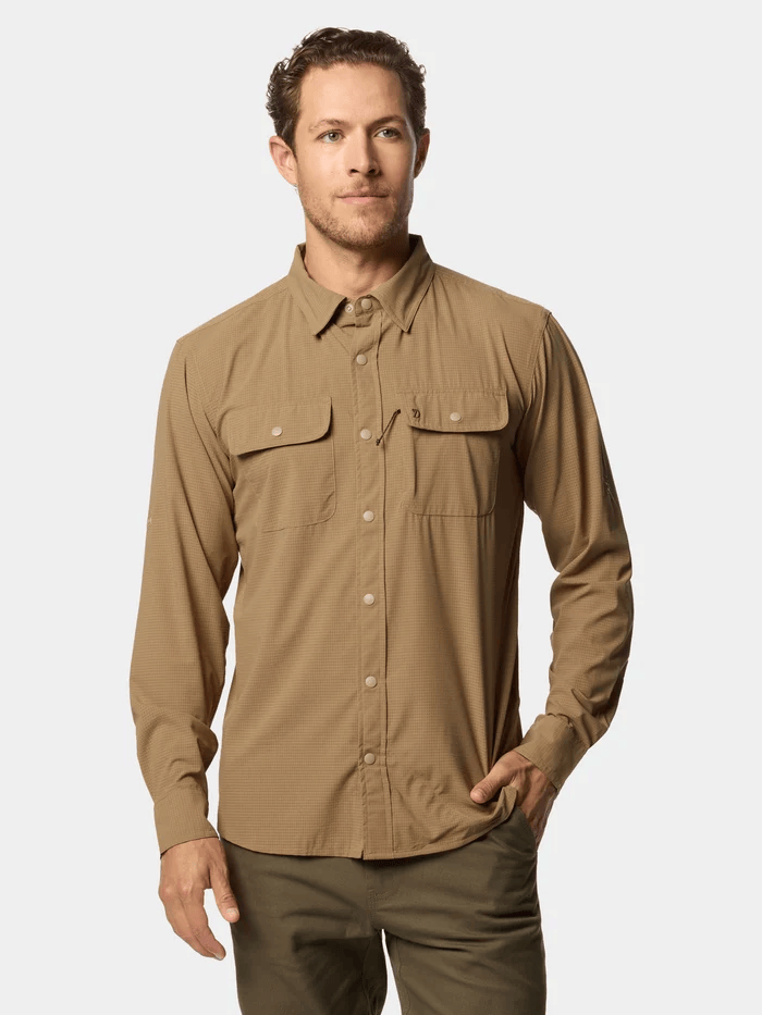 Duck Camp Cast & Blast Perforated Shirt - Long Sleeve Duck Camp Men's Long Sleeve Button Down Shirts Rivers and Glen Trading Co