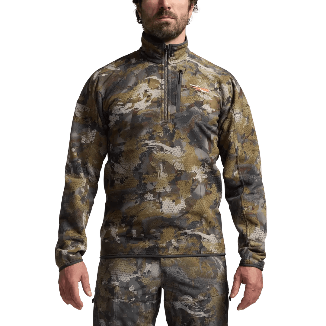 Sitka Alpha Fleece 1/4 Zip Pullover Sitka Men's Hunting Jackets Rivers and Glen Trading Co