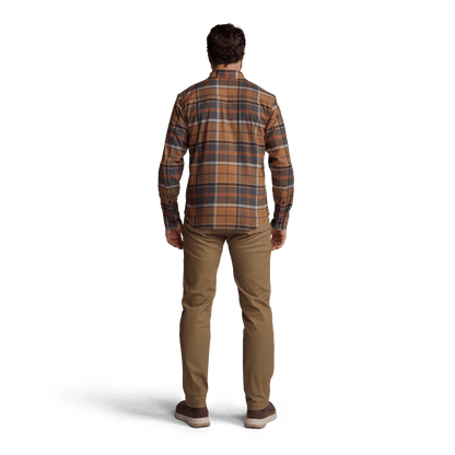 Sitka Ashland Lightweight Flannel Shirt Sitka Men's Long Sleeve Button Down Shirts Rivers and Glen Trading Co