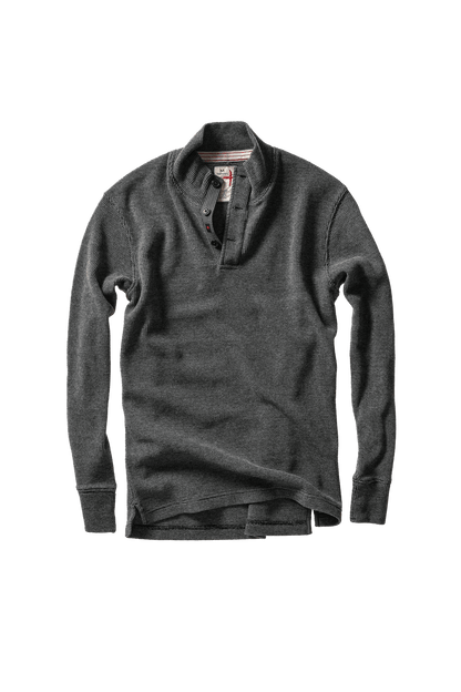 Relwen Bi-Waffle Moc Relwen Charcoal / XXL Men's Pullovers Rivers and Glen Trading Co