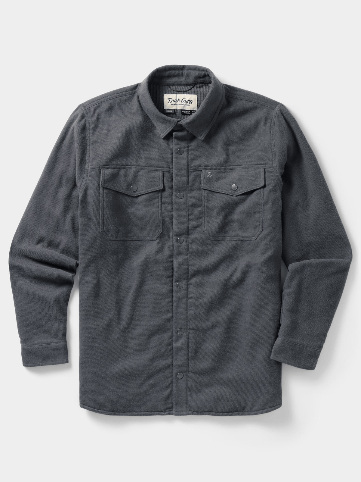 Duck Camp Campfire Shacket Duck Camp Charcoal / L Men's Jackets Rivers and Glen Trading Co