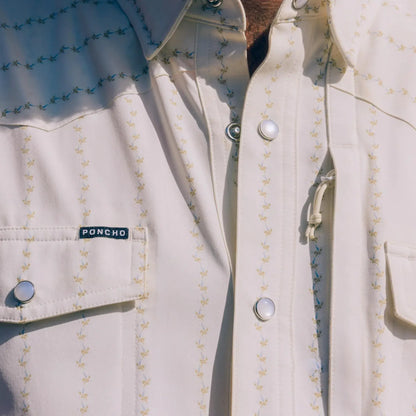 Poncho The 1836 Poncho Men's Long Sleeve Button Down Shirts Rivers and Glen Trading Co