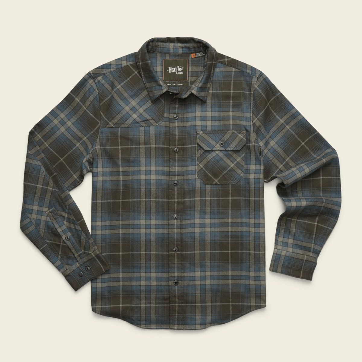Howler Brothers Harker's Flannel Howler Brothers Men's Long Sleeve Button Down Shirts Rivers and Glen Trading Co
