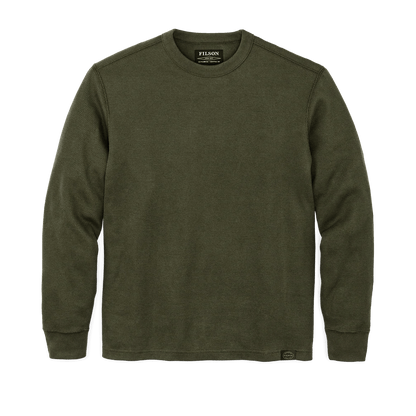 Filson Waffle Knit Thermal Crewneck Filson Mossy Rock / XXL Men's Pullovers Rivers and Glen Trading Co