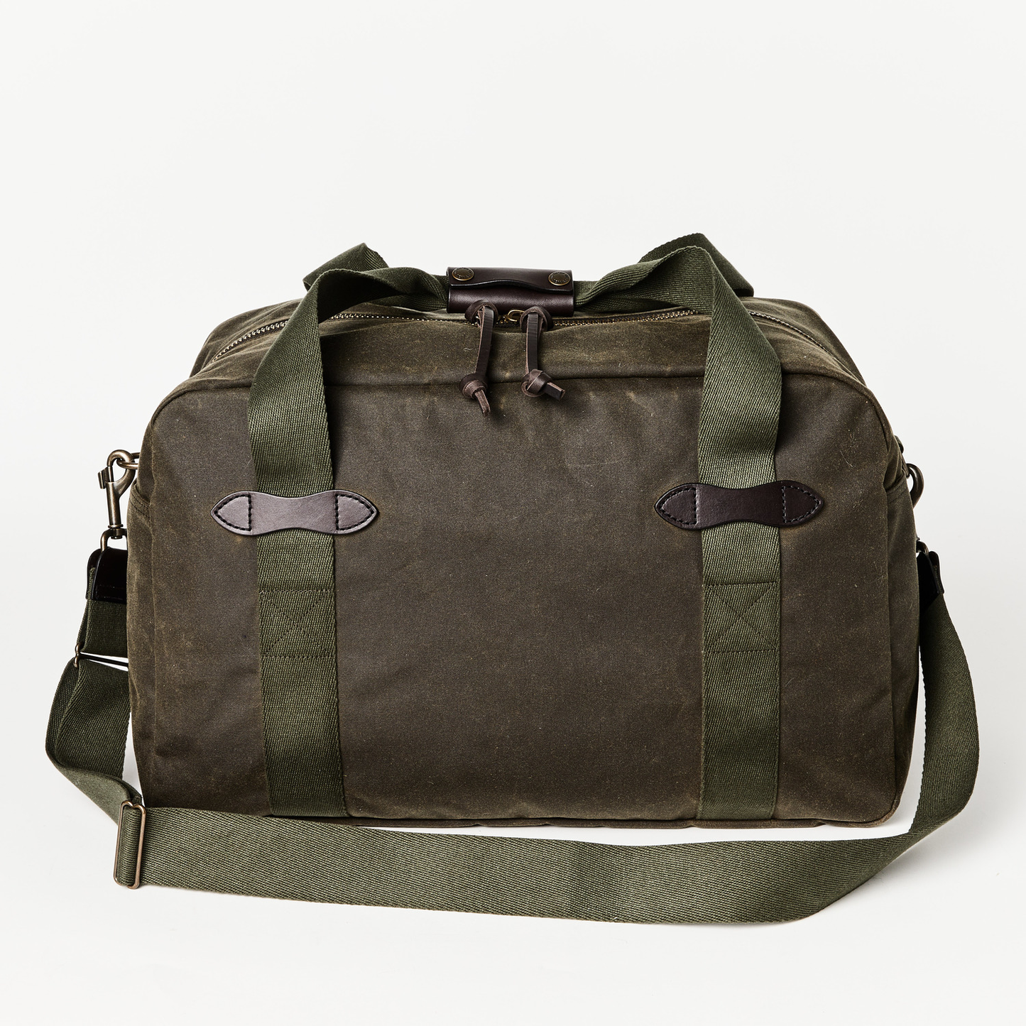 Filson Tin Cloth Medium Duffle Bag Otter Green - Rivers & Glen Trading Co.