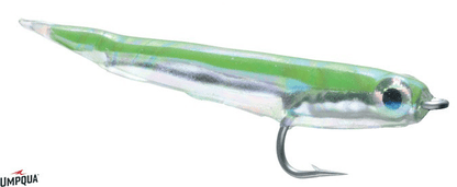 GUMMY MINNOW Umpqua CHARTREUSE 06 Flies Rivers and Glen Trading Co