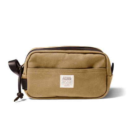 Filson Rugged Twill Dopp Kit Filson Tan Luggage Rivers and Glen Trading Co