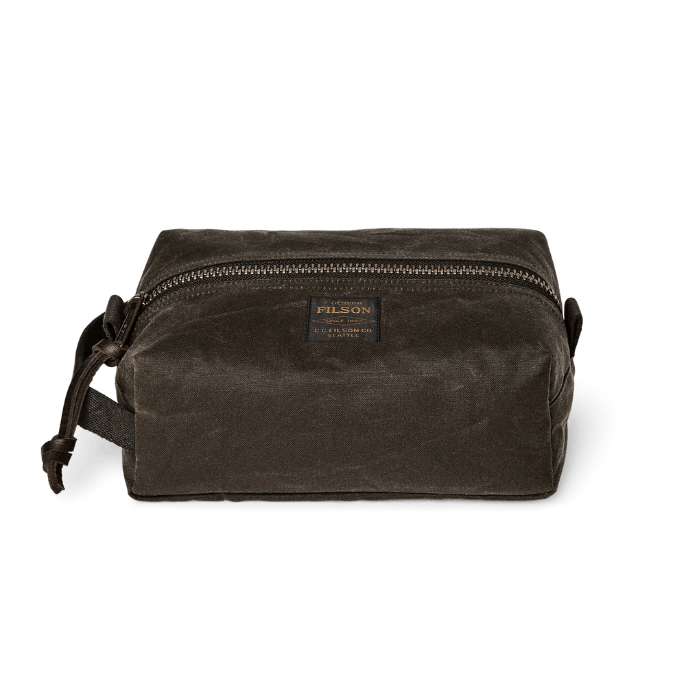 Filson Tin Cloth Dopp Kit Filson Luggage Rivers and Glen Trading Co