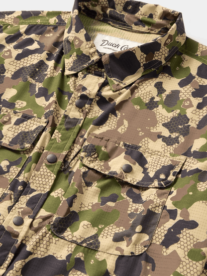Duck Camp Cast & Blast Perforated Shirt - Long Sleeve Duck Camp Men's Long Sleeve Button Down Shirts Rivers and Glen Trading Co