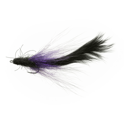 TARPON SPECIAL BUNNY Enrico Puglisi BLACK / PURPLE - #2/0 Flies Rivers and Glen Trading Co